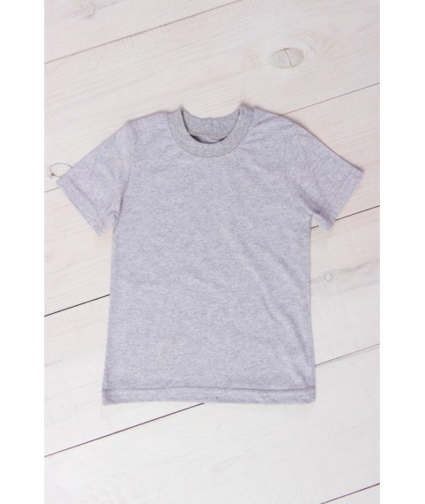 Children's T-shirt Wear Your Own 122 Gray (6021-001V-v135)