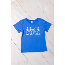 T-shirt for a boy Wear Your Own 116 Blue (6021-001-33-1-4-v50)