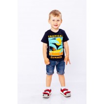 T-shirt for a boy Wear Your Own 92 Blue (6021-001-33-1-4-v85)
