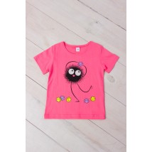 T-shirt for girls Wear Your Own 134 Pink (6021-001-33-1-5-v0)