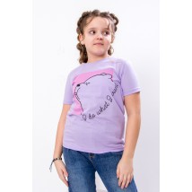 T-shirt for girls (teens) Wear Your Own 146 Violet (6021-001-33-2-v7)