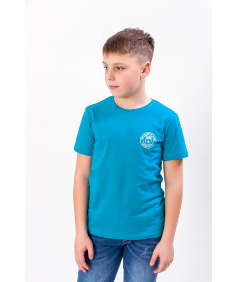 Children's T-shirt "Sport" Wear Your Own 128 Blue (6021-1-v18)