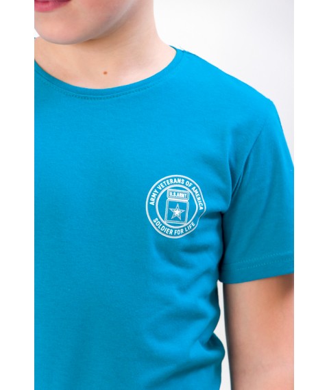 Children's T-shirt "Sport" Wear Your Own 146 Blue (6021-1-v54)
