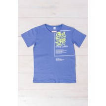 T-shirt for a boy (adolescent) Wear Your Own 152 Blue (6021-4-v16)