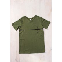 T-shirt for a boy (adolescent) Wear Your Own 164 Green (6021-4-v49)