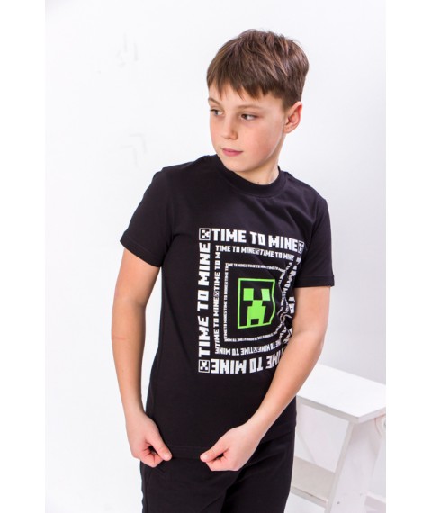 T-shirt for boys "Gamer" Wear Your Own 164 Black (6021G-v2)