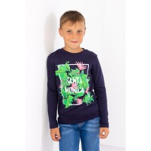 Jumper for a boy Wear Your Own 134 Blue (6025-015-33-1-v15)