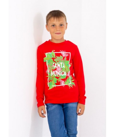 Jumper for a boy Wear Your Own 152 Red (6025-015-33-1-v6)