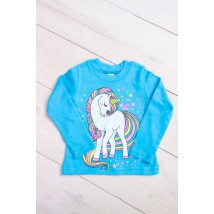 Jumper for girls Wear Your Own 128 Blue (6025-015-33-2-v76)