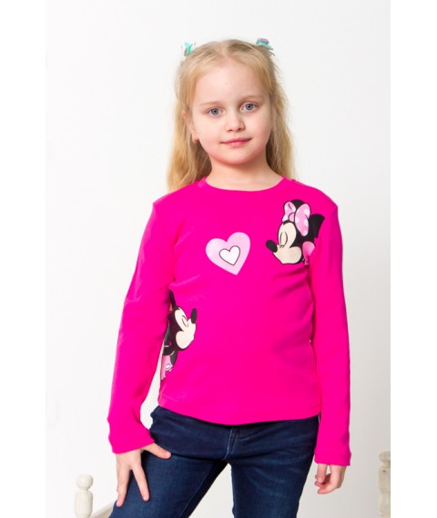 Jumper for girls Wear Your Own 116 Pink (6025-015-33-2-v48)