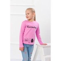 Jumper for girls Wear Your Own 128 Pink (6025-015-33-2-v72)