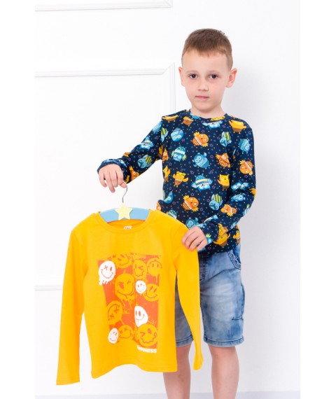 A set of jumpers for a boy (2 pcs) Wear Your Own 122 Yellow (6025-4-v2)