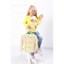 Set of jumpers for girls (2 pcs) Wear Your Own 134 Yellow (6025-5-v0)