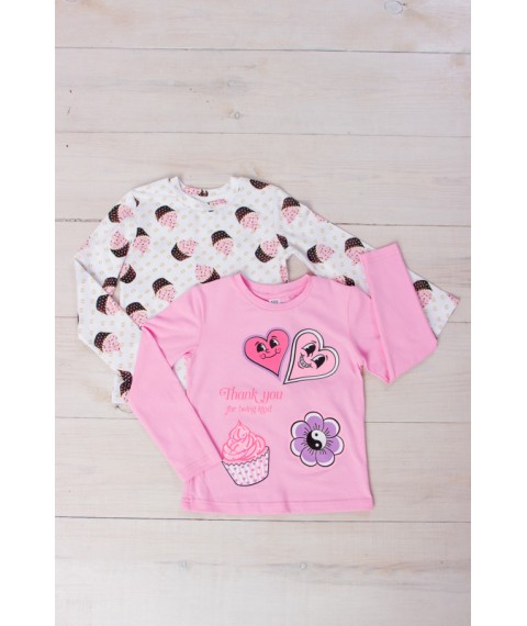 Комплект джемперів для дівчинки (2 шт) Носи Своє 116 Рожевий (6025-5-v8)