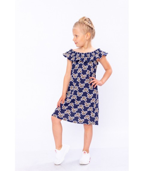 Сукня для дівчинки Носи Своє 110 Блакитний (6027-002-1-v5)