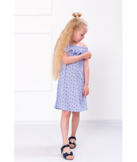 Dress for a girl Wear Your Own 122 Blue (6027-002-1-v3)