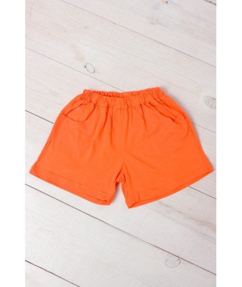 Shorts for girls Wear Your Own 158 Orange (6262-001-v143)