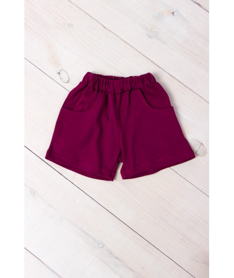 Shorts for girls Wear Your Own 98 Purple (6262-001-v101)