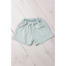 Shorts for girls Wear Your Own 122 Yellow (6033-057-1-v46)