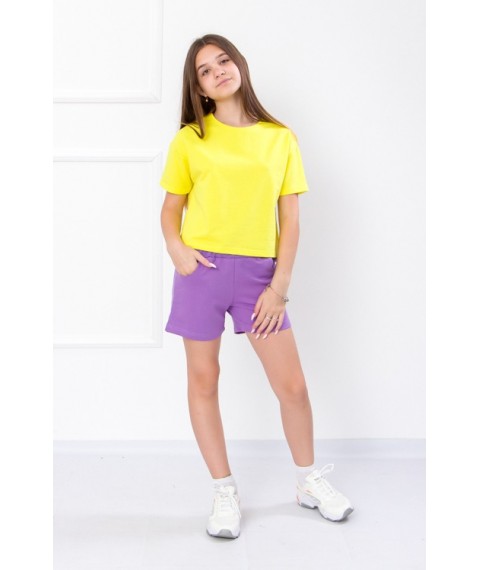 Shorts for girls Wear Your Own 122 Violet (6033-057-1-v28)