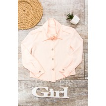 Блуза-сорочка "Класік" Носи Своє 116 Рожевий (6040-066-v21)
