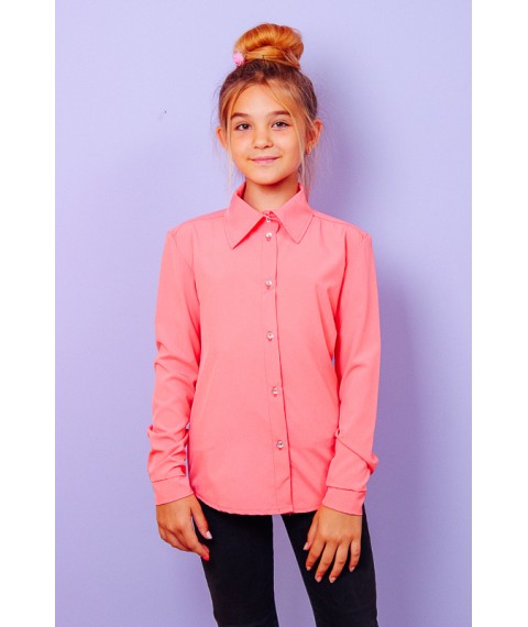 Blouse-shirt "Classic" Wear Your Own 152 Pink (6040-066-v1)