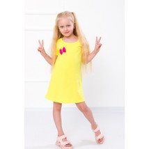 Dress for a girl Wear Your Own 104 Yellow (6054-001-v0)