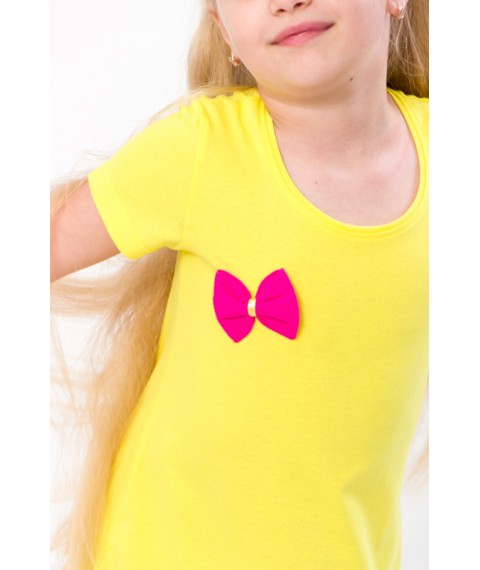 Dress for a girl Wear Your Own 104 Yellow (6054-001-v0)