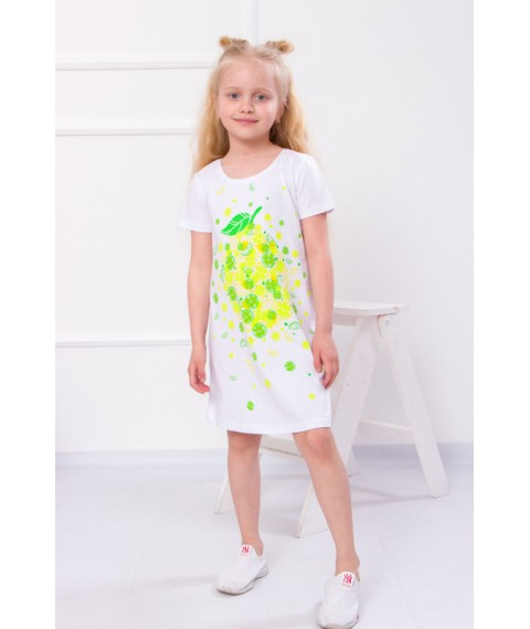 Dress for a girl Wear Your Own 104 White (6054-036-33-v11)