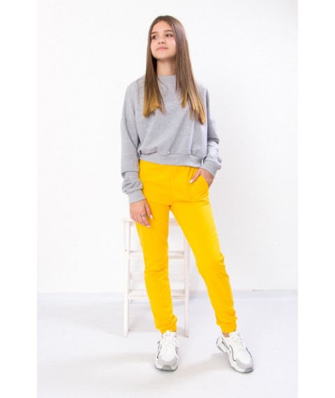 Pants for girls Wear Your Own 98 Yellow (6060-057-5-v1)