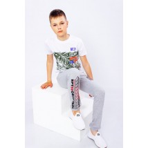 Pants for boys Wear Your Own 158 Gray (6060-057-33-v0)