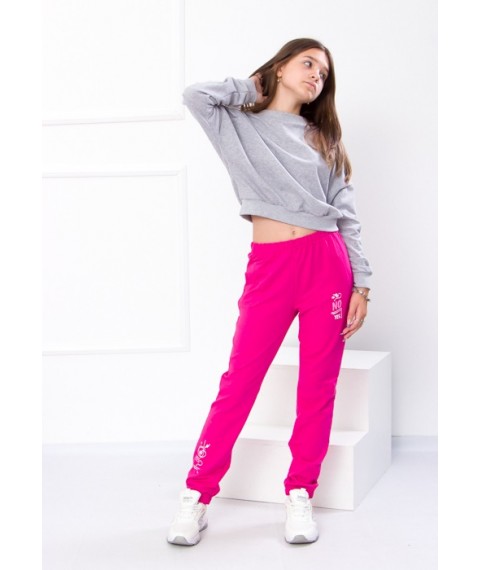 Pants for girls Wear Your Own 170 Pink (6060-057-33-5-v102)