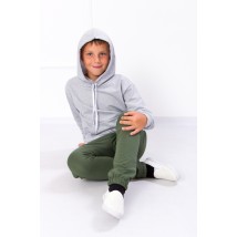 Pants for boys Wear Your Own 116 Gray (6060-057-4-v31)