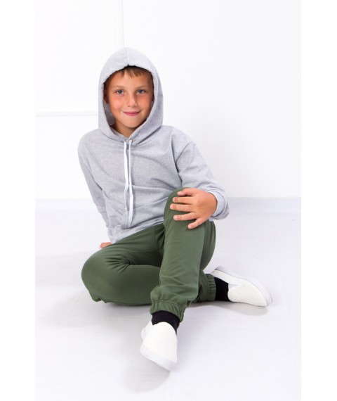 Pants for boys Wear Your Own 146 Green (6060-057-4-v49)