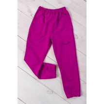 Pants for girls Wear Your Own 110 Brown (6060-057-5-v33)