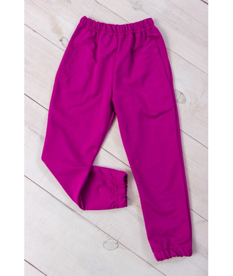 Pants for girls Wear Your Own 110 Brown (6060-057-5-v33)