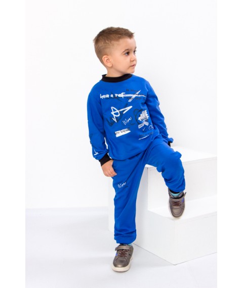 Suit for a boy Wear Your Own 116 Blue (6063-023-33-1-v9)