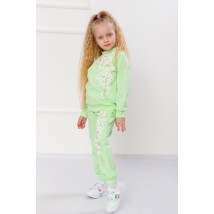 Suit for a girl Wear Your Own 116 Green (6063-023-33-3-v18)
