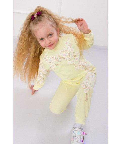 Suit for a girl Wear Your Own 116 Yellow (6063-023-33-3-v17)