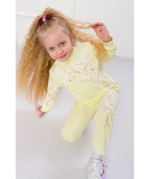 Suit for a girl Wear Your Own 122 Yellow (6063-023-33-3-v23)