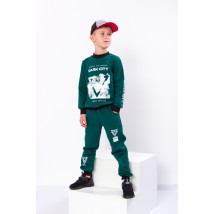 Suit for a boy Wear Your Own 128 Green (6063-023-33-6-v12)