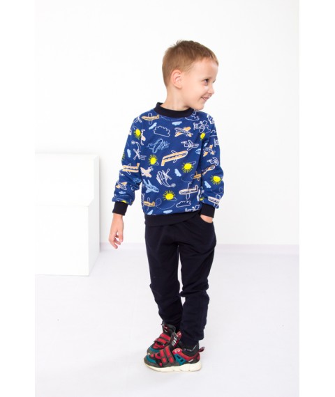 Suit for a boy Wear Your Own 128 Blue (6063-024-4-v3)