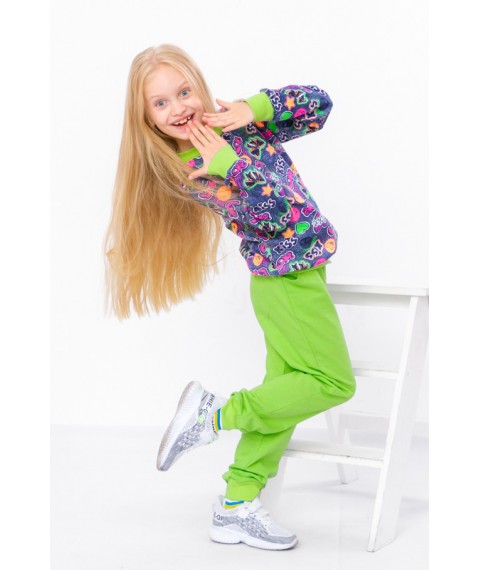 Suit for a girl Wear Your Own 134 Green (6063-024-5-v25)