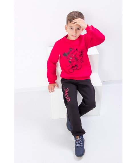 Suit for a boy Wear Your Own 116 Red (6063-025-33-4-v8)