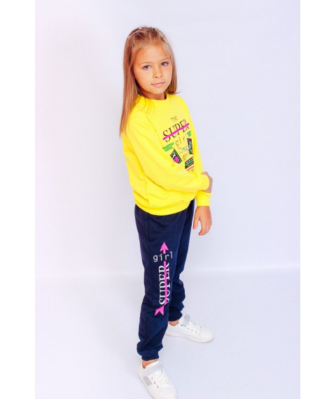 Suit for a girl Wear Your Own 86 Yellow (6063-057-33-3-v21)