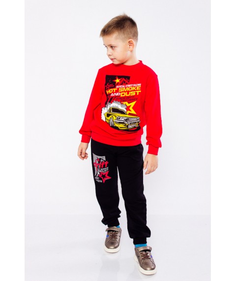 Suit for a boy Wear Your Own 134 Red (6063-057-33-4-v2)