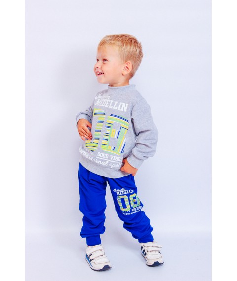 Suit for a boy Wear Your Own 128 Blue (6063-057-33-4-v7)