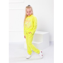 Suit for a girl Wear Your Own 122 Yellow (6063-057-33-5-v17)