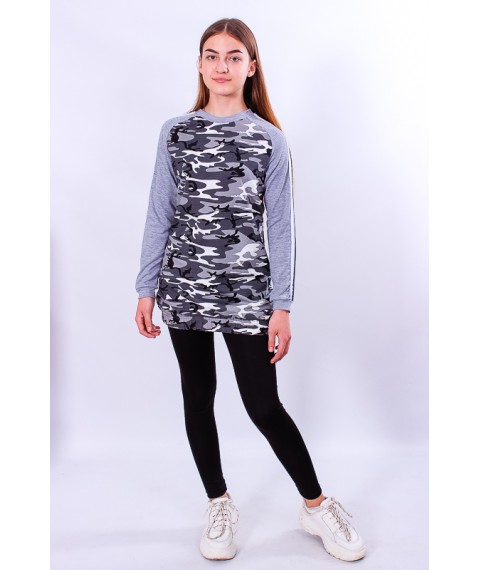 Tunic for a girl Wear Your Own 158 Gray (6064-055-v0)