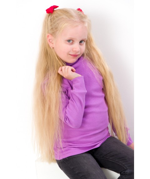 Children's turtleneck Wear Your Own 134 Violet (6068-019-v127)